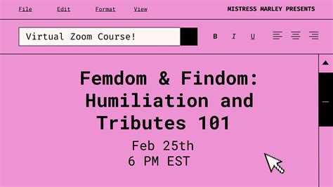 humiliation fendom|femdom.